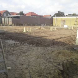 fundering nieuw bedrijfspand